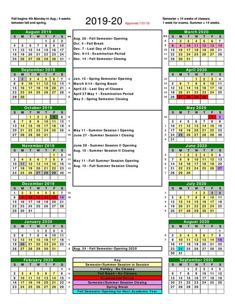 cleveland state university calendar